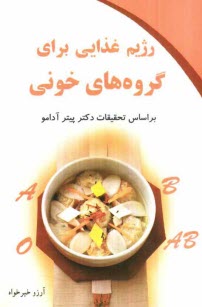 پایانه - رژیم غذایی برای گروه های خونی براساس کتاب دکتر پیترآدامو